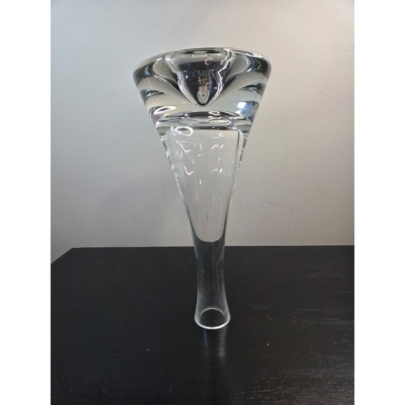 Vintage Decanter Val Saint Lambert Heavy Crystal Belgium Barware NO Stopper - Picture 3 of 6